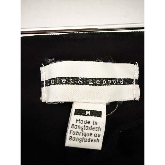 Jules & Leopold Sz M Black Pull On Pants Rayon Blend Stretch Style CHU25107 EUC - Picture 6 of 12